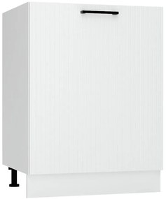 Skrinka do kuchyne  Kate d60zl s/1 biely hrášok