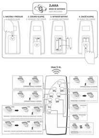 LED Solárna pouličná lampa so senzorom STREET 2xLED/6W/3,2V IP65 + DO