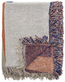 Bloomingville Prehoz z recyklovanej bavlny Clarita Orange 130 × 160 cm