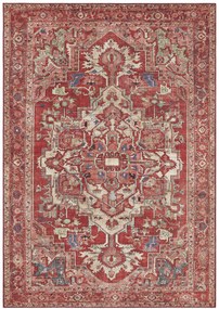 Hanse Home, Kusový koberec Asmar 104018 Orient / Red, 200x290, červená, obývacia izba