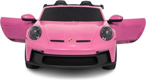 Elektrické autíčko Porsche 911 GT3 STRONG MP4 ružové