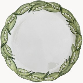 Ručne maľovaný podložný tanier Lily of the Valley