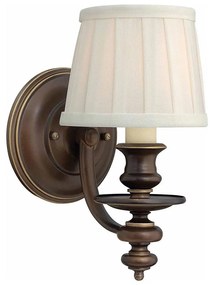 Hinkley HK-DUNHILL1 - Nástenné svietidlo DUNHILL 1xE14/60W/230V