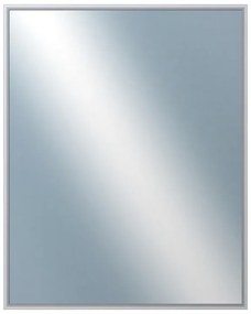 DANTIK - Zrkadlo v rámu, rozmer s rámom 40x50 cm z lišty Hliník strieborná (7002004)