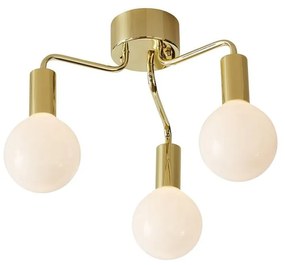 Stropné svietidlo History, zlaté