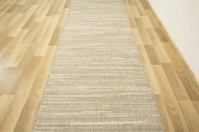 Šnúrkový obojstranný behúň Brussels 205583/10610 Linen krémový / béžový