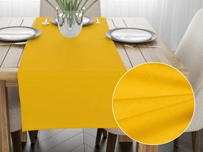 Biante Bavlnený behúň na stôl Moni MOD-501 Sýto žltý 45x120 cm