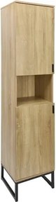 Ceramia Easy vysoká skrinka 39x185x36 cm svetlý dub lesk EASYREGO