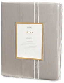 RENFORCÉ OBLIEČKY REINA38 200X220 CM, 2 KS 70X80 CM BÉŽOVÉ