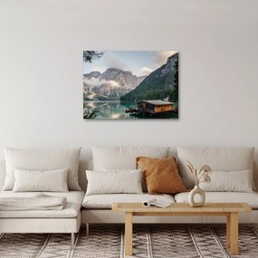 Obraz - Lake Prags (70x50 cm)