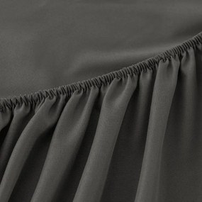 Plachta z mikrovlákna MICROVELLE tmavo sivá 90x200 cm