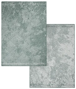 Dekorstudio Obojstranný koberec na terasu DuoRug 5845 - zelený Rozmer koberca: 200x290cm