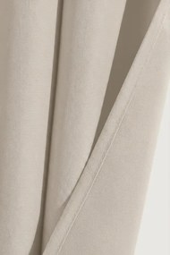 Záves na riasiacu pásku VIVA taupe Rozmer: 140x300 cm