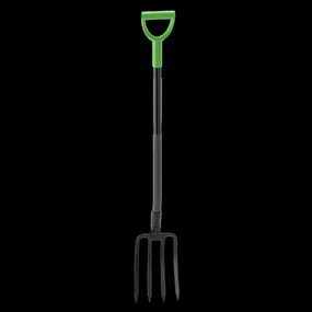 Garden Line PLOCHÉ ZÁHRADNÉ VIDLY S 4 HROTY A 120 CM OCELOVOU RÚČKOU *4051