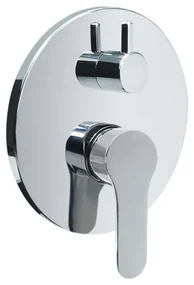 Mereo Mereo, Sprchová podomietková batéria s trojcestným prepínačom, Zuna, Mbox, kryt,chróm, MER-CB60157ZA
