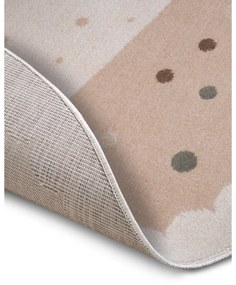 Béžový detský koberec ø 100 cm Crown – Hanse Home