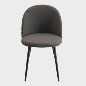 Jedálenská stolička AMPLA tmavosivá 741944