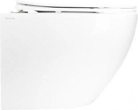 Hydroland Závesná WC misa so SoftClose sedadlom Karat Tornado, biela