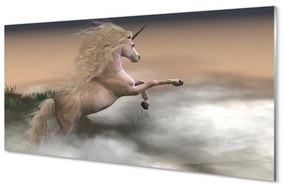Nástenný panel  Unicorn mraky 140x70 cm