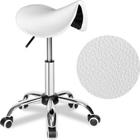 Kozmetická stolička STRATUM - biela