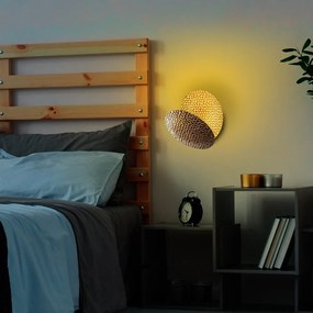 LED nástenné svietidlo v zlatej farbe ø 21 cm Yosma – Opviq lights