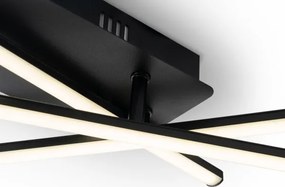 Brilagi - LED stropné svietidlo STRIPES LED/30W/230V čierna
