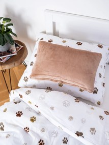 Obliečky mikroplyš Exclusive – Labky biele