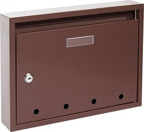 Poštová schránka RICHTER BK.24.D.HM (HNEDÁ), RICHTER hnědá