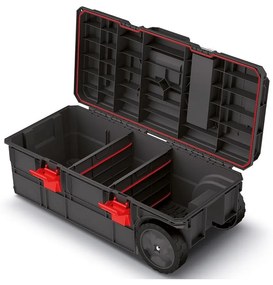 Kistenberg Kufor na náradie s transp. kolieskami X BLOCK TECH čierny 795x380x307