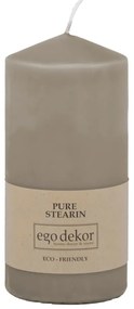 Hnedá sviečka Eco candles by Ego dekor Top, doba horenia 30 h
