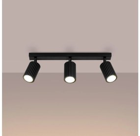 Brilagi - Bodové svietidlo CRESTO 3xGU10/10W/230V čierna