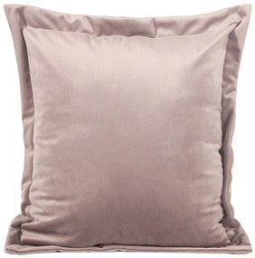 DEKORAČNÁ OBLIEČKA NA VANKÚŠ RIA 45X45 CM PÚDROVO RUŽOVÁ