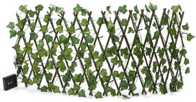 Aigostar - LED solárny reťazec 56xLED/2x0,4m IP65 teplá biela ivy