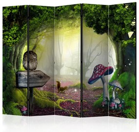 Artgeist Paraván - Owlish Corner II [Room Dividers]