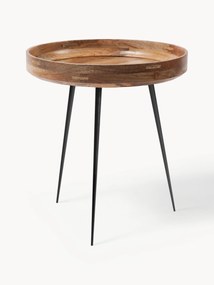 Okrúhly odkladací stolík z mangového dreva Bowl