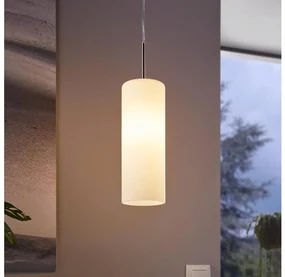 Eglo 85977 - luster na lanku TROY 3 1xE27/60W biela EG85977