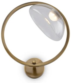 Maytoni MOD327WL-L5BS3K1 - LED Nástenné svietidlo LUNARE LED/5W/230V mosadz