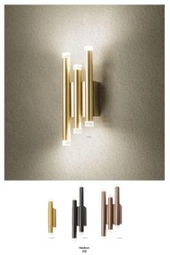 Redo 01-2034 - LED Nástenné svietidlo MADISON 4xLED/4W/230V meď