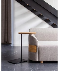 Kovový odkladací stolík 42x34.6 cm Loop - Gazzda