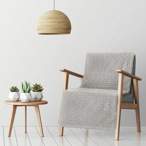 ŽAKÁROVÁ DEKA LISA 70X160 CM STRIEBORNÁ