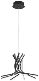LED luster Narvi 50 čierne