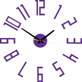 Nástenné hodiny Quartz, nalepovacie dekorácie, 3D zrkadlové nálepky Xmomo X0018-Wall clock HEU-