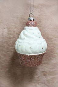 Sweet závesná vianočná ozdoba muffin 9cm