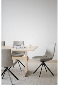 Béžové otočné jedálenské stoličky v súprave 2 ks Lowell - Rowico