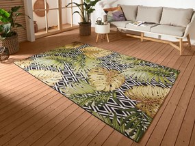 Hanse Home Collection koberce Kusový koberec Flair 105611 Diamonds and Leaves Multicolored – na von aj na doma - 160x235 cm