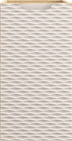 Comad Doplnková kúpeľňová skrinka nízka Ocean Beige 30 béžová/dub olejovaný
