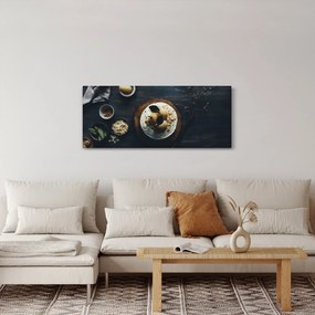 Obraz dezertu na stole (120x50 cm)
