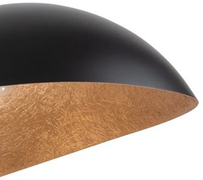 Luster na lanku SPACE 2xE27/60W/230V čierna/medená