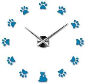 Moderné nalepovacie nástenné hodiny SS | 3D hodiny 12S017 Wanduhr
