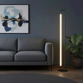 LED stojacia lampa FELICJA LED/24W/230V 4000K čierna